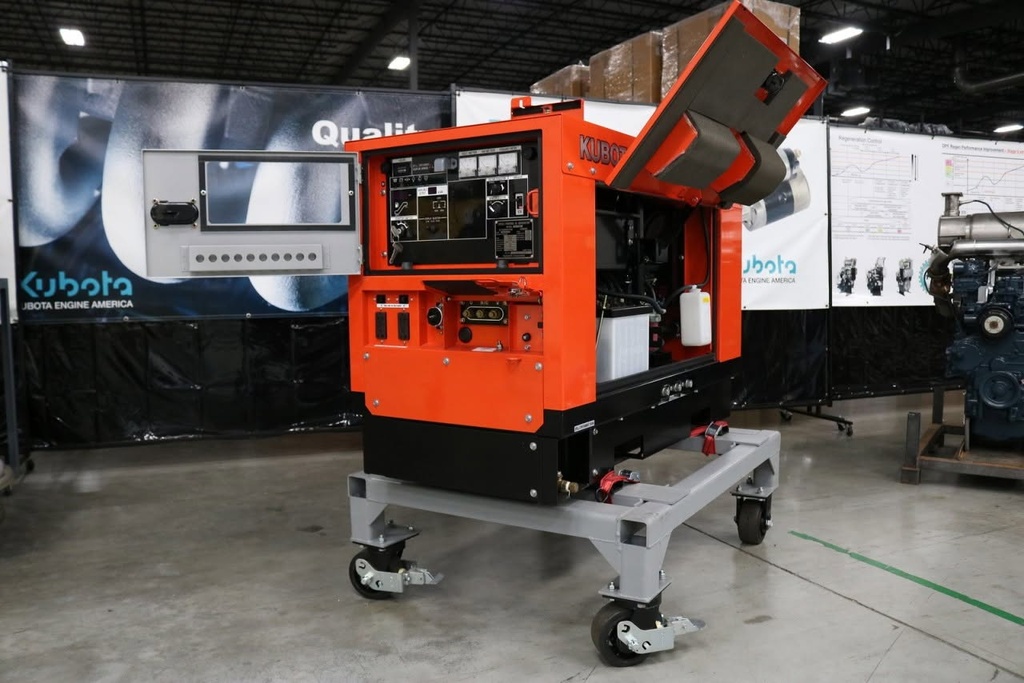 Kubota GL14000 14kW LowboyPro diesel generator - view 6