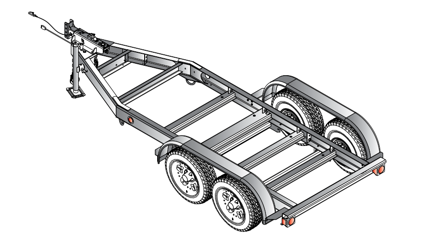 Multiquip MQ TRLR70USE Trailer DCA70SSI Electric