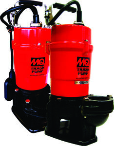 Multiquip MQ ST2040T Pump-Sub 2" Trash 1HP 115V 79GPM 1Ø
