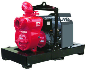 Multiquip MQ MQ600H Pump Trash 6" HATZ 1600 GPM Skid