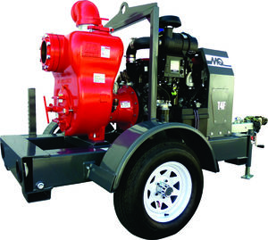 Multiquip MQ MQ600HTP Pump Trash 6" HATZ 1600 GPM TLRP