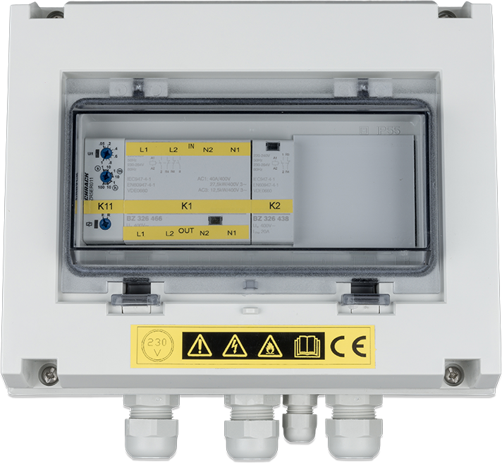 VE Transfer Switch 5KVA, 1ph, 200-250Vac
