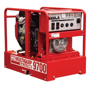 Multiquip MQ GA6HRSNC Genset 6kW Honda Elec 49-State