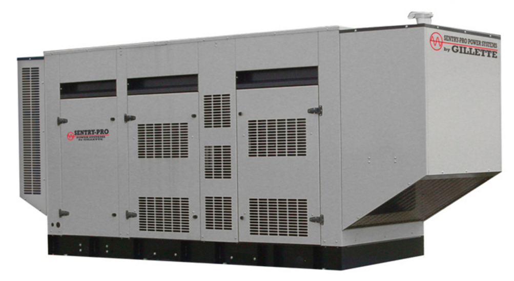 Gillette T4D-3000 300kW Diesel Prime Generator
