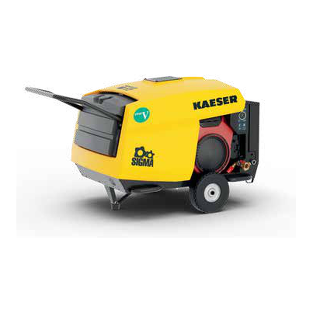 Kaeser MOBILAIR M17 Portable Rotary Screw Air Compressor - 60 CFM, Gas