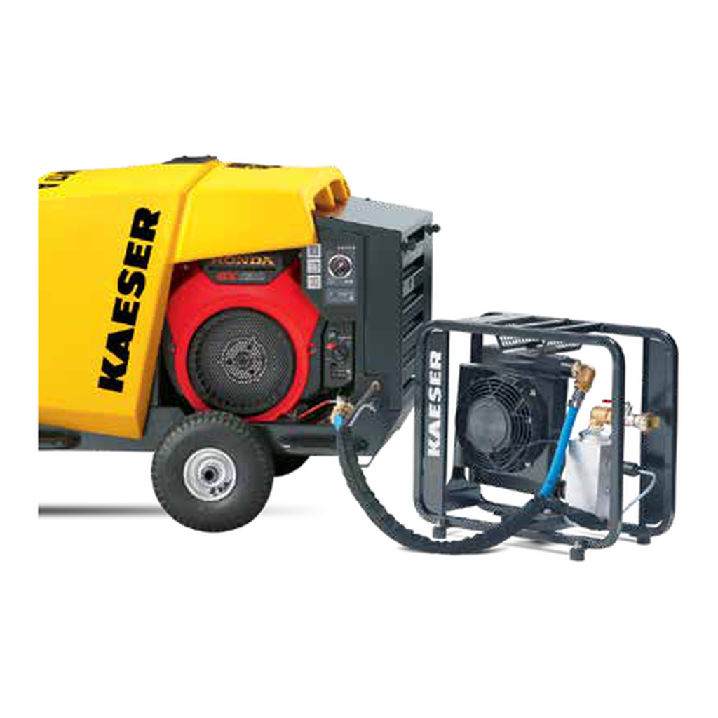 Kaeser MOBILAIR M17 Portable Air Compressor with Aftercooler - 60 CFM, Gas
