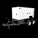 Cummins C100D2RE 100 kW Towable Diesel Generator - Tier 4 Final