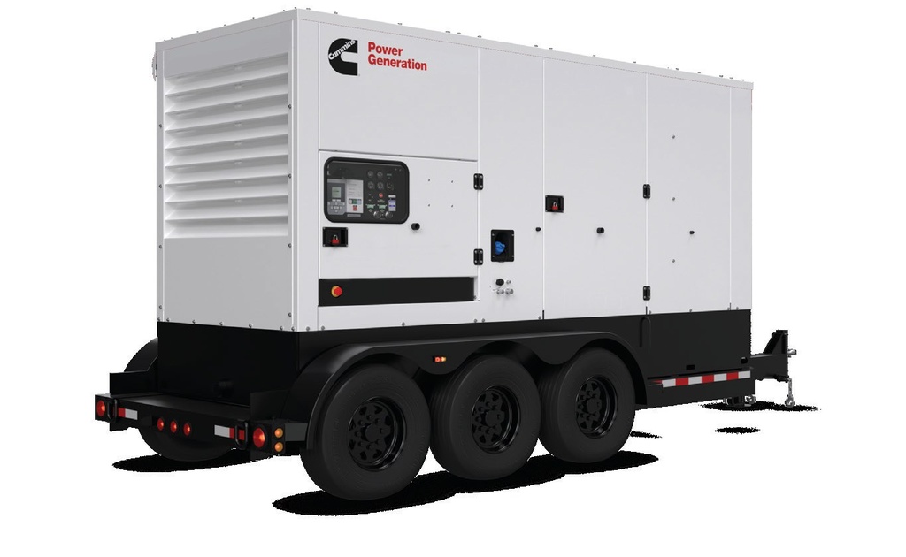 Cummins C150D2RE 150 kW Towable Diesel Generator - Tier 4 Final