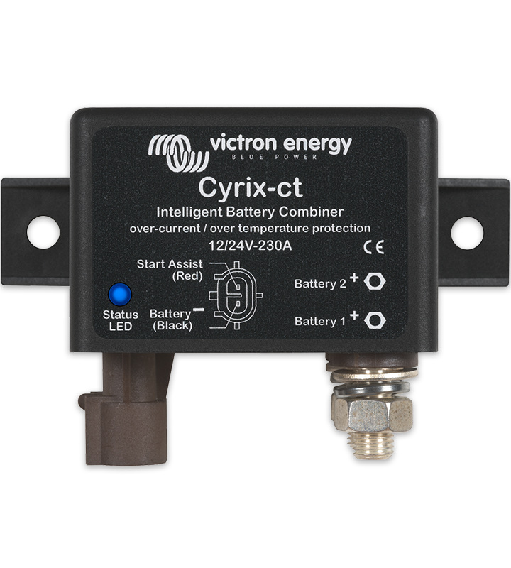 Cyrix-Li-ct 12/24V-120A intelligent Li-ion battery combiner