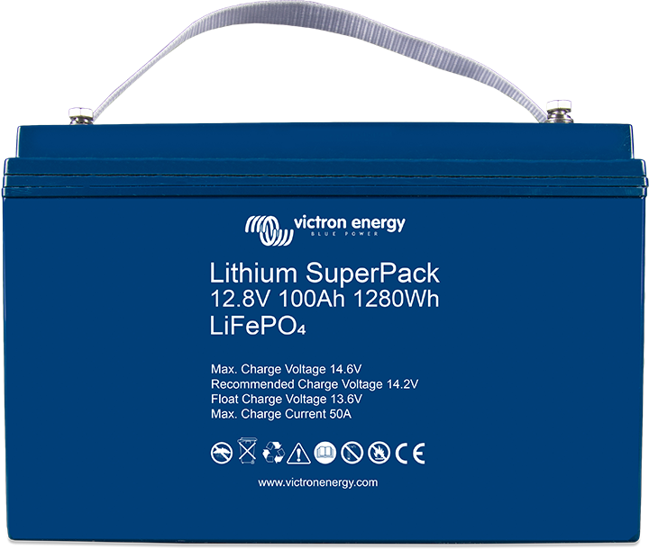 Lith.SuperP12,8V/100Ah(M8)HighCurr*If 0, order BAT512110712*