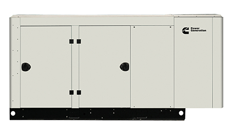 [A063P967] Cummins C80D6 80kW Diesel Home Standby Light Commercial Generator With Fuel Tank A063P967