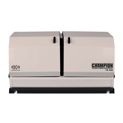 [100515] Champion 14,000-Watt Dual Fuel (Liquid Propane/Natural Gas) Whole HouseHome Standby Generator with aXis Technology