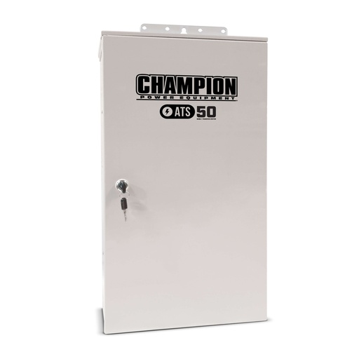 [100950] Champion ATS50 Outdoor Rated Automatic Transfer Switch (50 Amp, NEMA 3R)