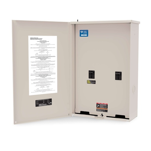[102010] Champion aXis 100A Whole House Automatic Transfer Switch (ATS) with Power Line Carrier Technology (100 Amp, Service Entry, NEMA 3R)