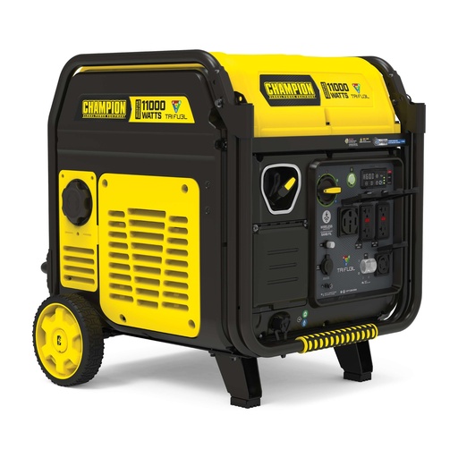 [201423] Champion 11,000-Watt Wireless Remote Start Tri Fuel Home Backup Portable Inverter Generator with Quiet Technology and CO Shield®