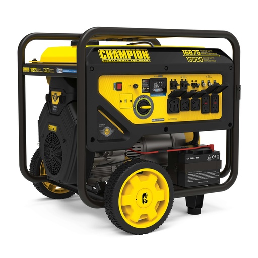 [201414] Champion 13,500-Watt Electric Start Home Backup Portable Generator with CO Shield®