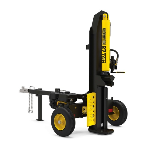 [201312] Champion 27-Ton Horizontal/Vertical Full Beam Gas Log Splitter with Auto Return