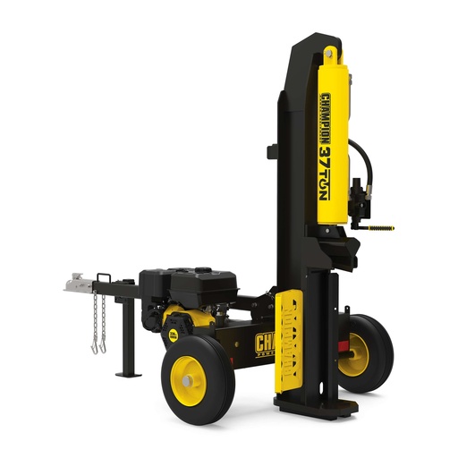 [201314] Champion 37-Ton Horizontal/Vertical Full Beam Gas Log Splitter with Auto Return
