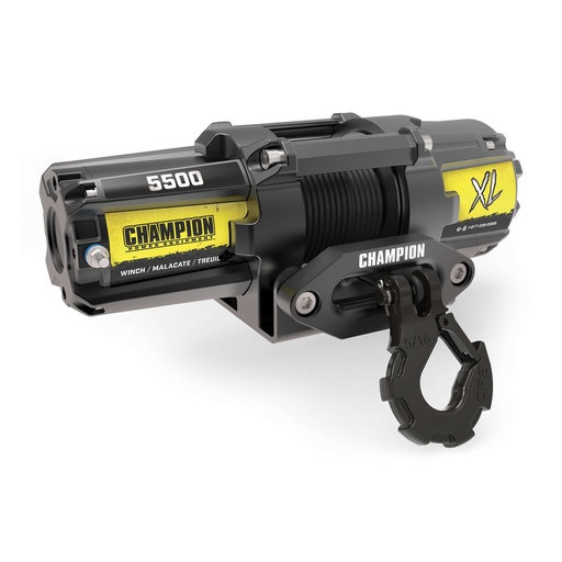 [100723] Champion XL 5500-lb. ATV/UTV Synthetic Rope Winch Kit