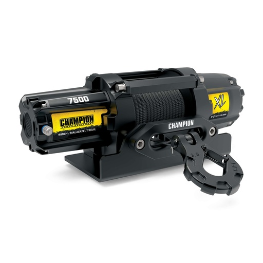 [100724] Champion XL 7500-lb. UTV Synthetic Rope Winch Kit