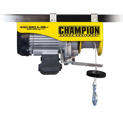 [18890] Champion 440/880-lb. Automatic Electric Hoist with Remote Control