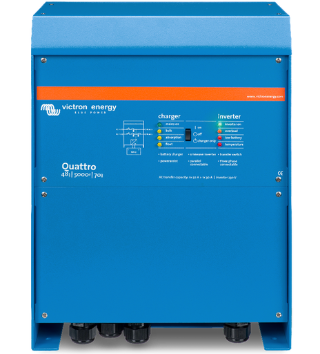 [QUA485021100] Quattro 48/5000/70-100/100 120V VE.Bus