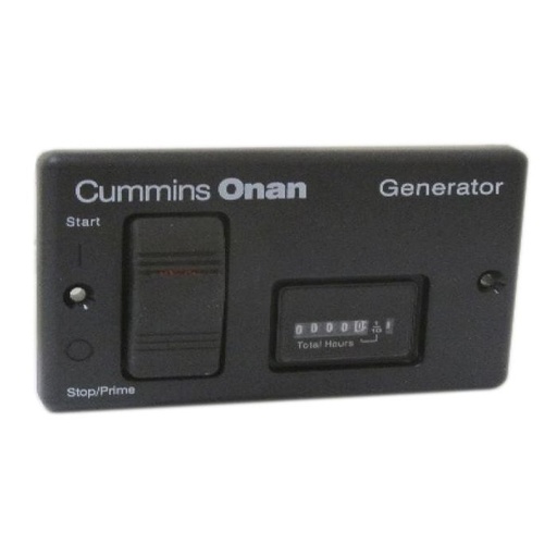 [300-5332] Cummins Remote Start/Stop Switch w/ Hour Meter (5 Wire w/ Diagnostics)