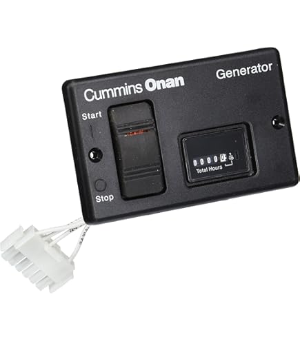 [300-4943] Cummins Remote Control Panel – Switch and Hour meter