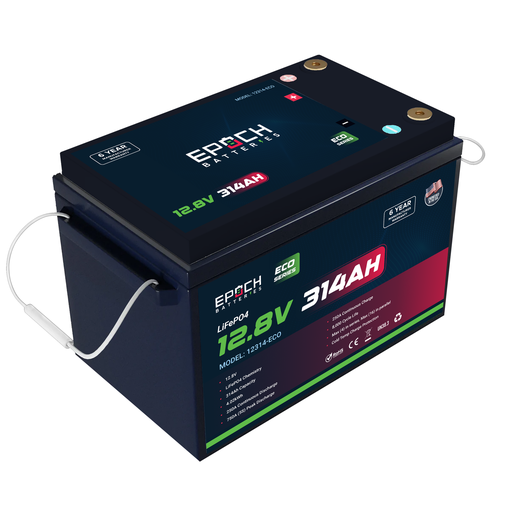 [12314-ECO] 12V 314Ah (4.02kWh) Eco Series LiFePO4 Battery