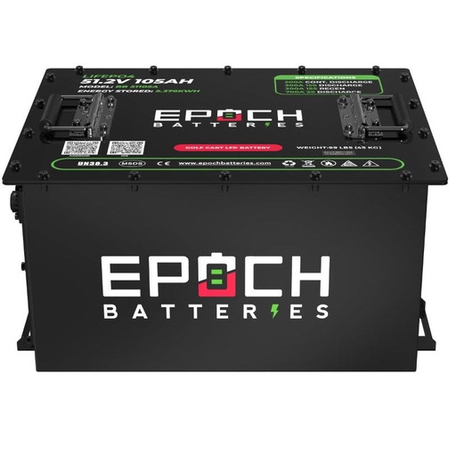 [BB51105A-Kit] 48V 105Ah LiMax Series - LiFePO4 Golf Cart Battery - Complete Kit
