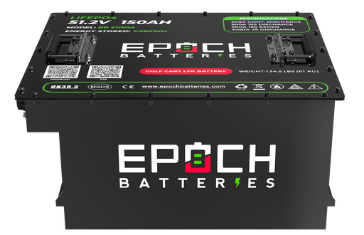 [BB51150A-Kit-1] 48V 150Ah (7.68kWh) LiMax Series - LiFePO4 Golf Cart Battery - Complete Kit