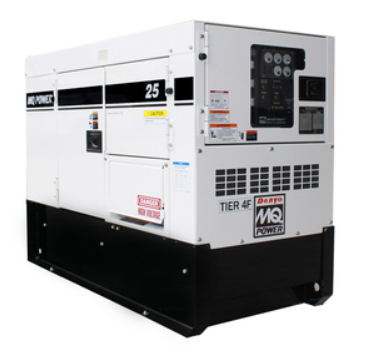 [DCA25SSIU4F] Multiquip MQ DCA25SSIU4F Generator 25kVA Three Phase Isuzu Tier 4 Final Env