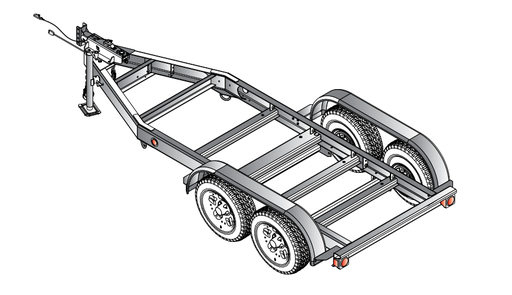 [TRLR70USH] Multiquip MQ TRLR70USH Trailer DCA70SSI Hydraulic