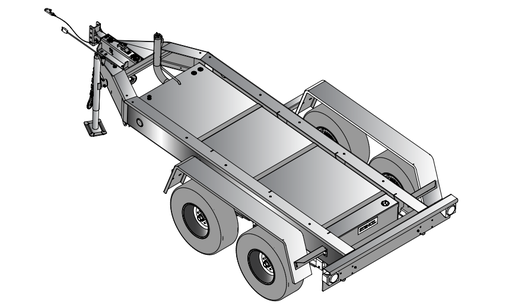 [TRLR75XF2E] Multiquip MQ TRLR75XF2E Trailer DCA20-70 100 Gallon Electric