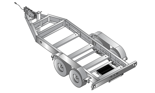 [TRLR180EVE] Multiquip MQ TRLR180EVE Trailer DCA150-180SSJU4F3 Electric