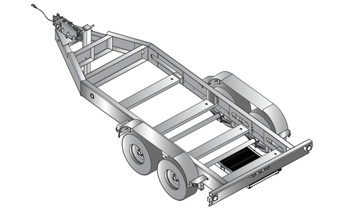 [TRLR180EVH] Multiquip MQ TRLR180EVH Trailer DCA150-180SSJU4F3 Hydraulic