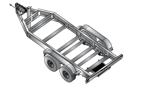 [TRLR300EVH] Multiquip MQ TRLR300EVH Trailer DCA300SSJU4F3 Hydraulic