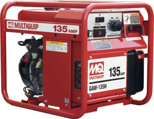 [GAW135HNC2] Multiquip MQ GAW135HNC2 Welder 135A 1.5kW gen Honda NON- CARB CO