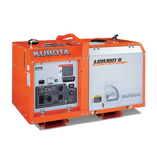 [G310200000] Kubota GL7000 Lowboy II 7kW Diesel Generator (7000W, Receptacle)