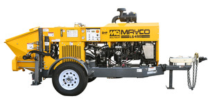 [LS450] Multiquip MQ LS450 Concrete Pump Mayco Remixer w/Hatz T4F