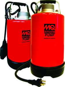 [ST2037F] Multiquip MQ ST2037F Pump-Sub 2" 1HP 115V 73GPM 1Ø w/Float