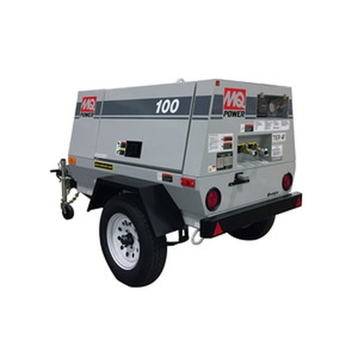 [DIS100SSK4F] Multiquip MQ DIS100SSK4F 95 CFM Towable Air Compressor Kubota Tier 4 Final