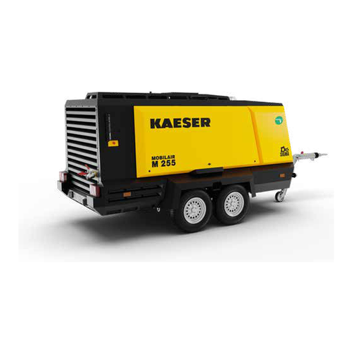 [KAE-M255] Kaeser MOBILAIR M255 Towable Rotary Screw Air Compressor - 935 CFM, Diesel