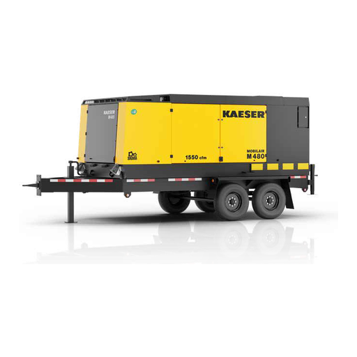 [KAE-M480] Kaeser MOBILAIR M480 Towable Rotary Screw Air Compressor - 1700 CFM, Diesel