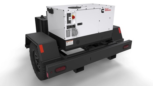 [C12D6RE] Cummins C12D6RE 12 kW Towable Diesel Generator - Tier 4 Final