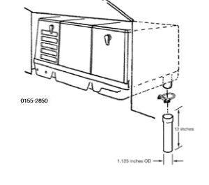 Image of Cummins Onan Generator Install Kit for RV QG 3.6 and 4.0 kW RV Generators CS-INS-KIT-002