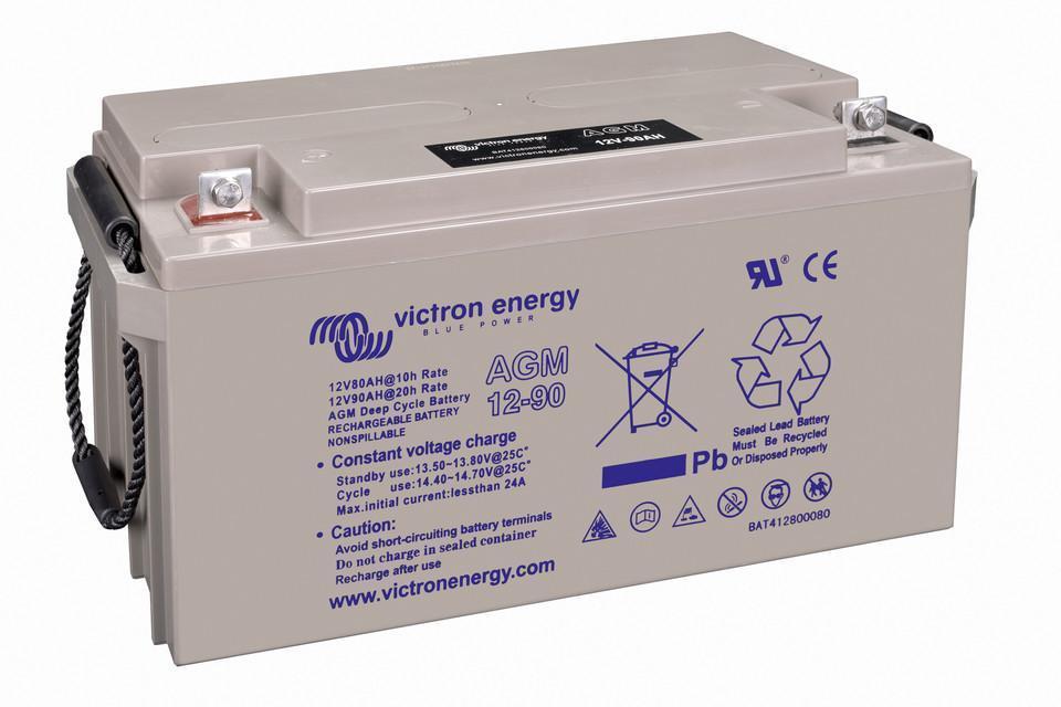 Image of Victron Energy 12V/240Ah AGM Deep Cycle Batt. (M8) BAT412124081
