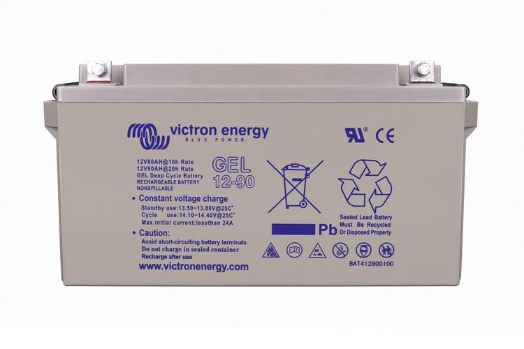 Image of Victron Energy 12V/90Ah Gel Deep Cycle Battery BAT412800104