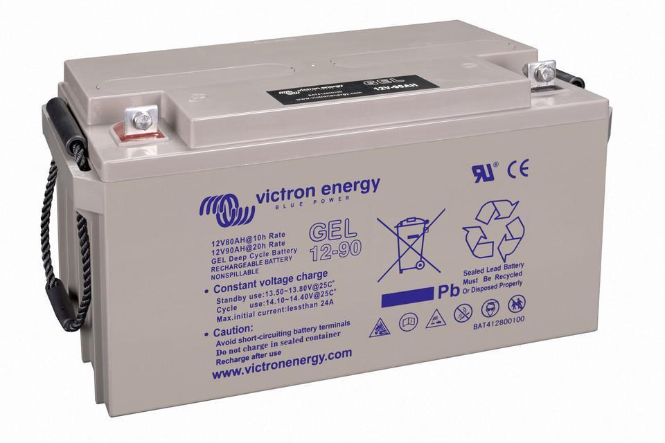 Image of Victron Energy 12V/90Ah AGM Deep Cycle Batt. (M6) BAT412800085