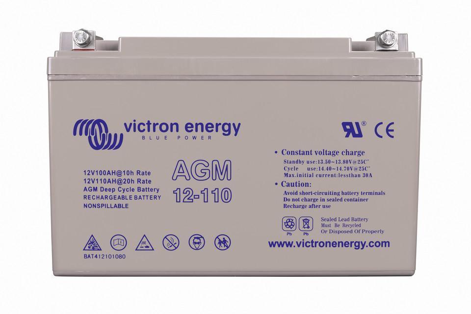 Image of Victron Energy 12V/38Ah AGM Super Cycle Batt. (M5) BAT412038081